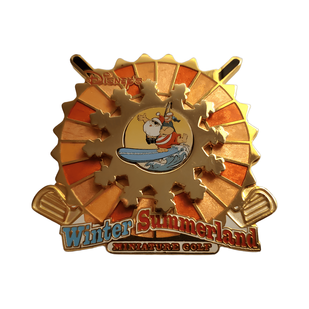 #7 - Winter Summerland Miniature Golf Disney pin