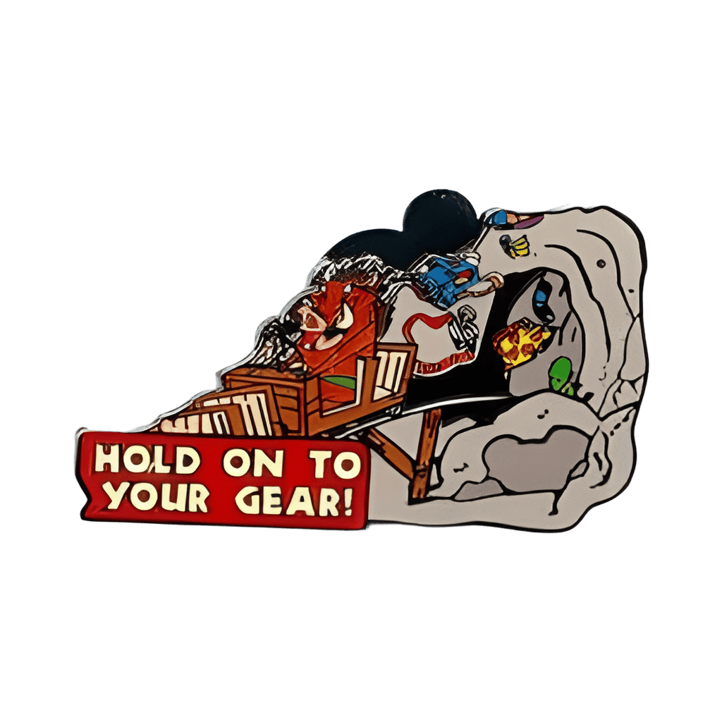 Hold on to Your Gear Disney pin