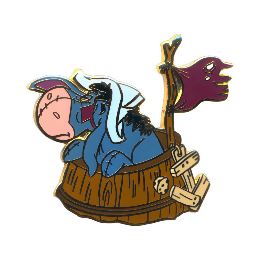 Eeyore in the Crow's Nest Disney pin