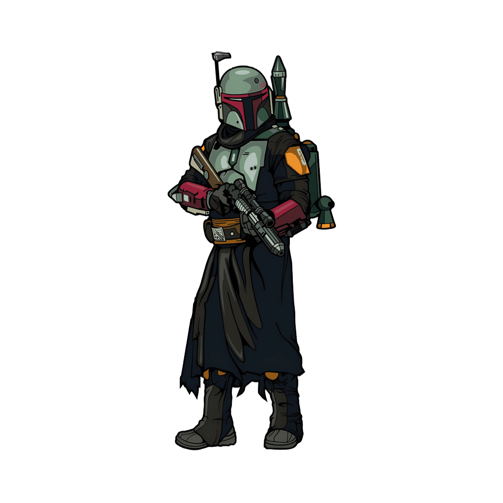 Boba Fett #734 Disney pin