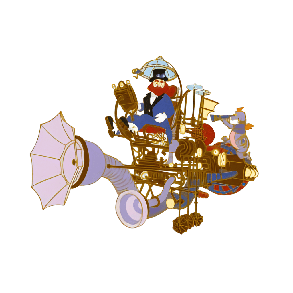 Dreamfinder, Figment, and the Dream Machine Disney pin