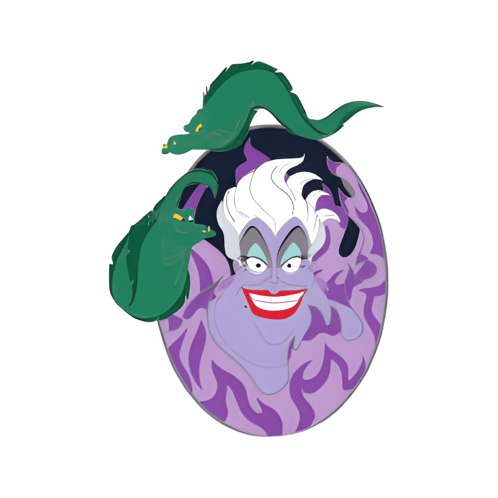 Ursula, Flotsom & Jetsom Disney pin
