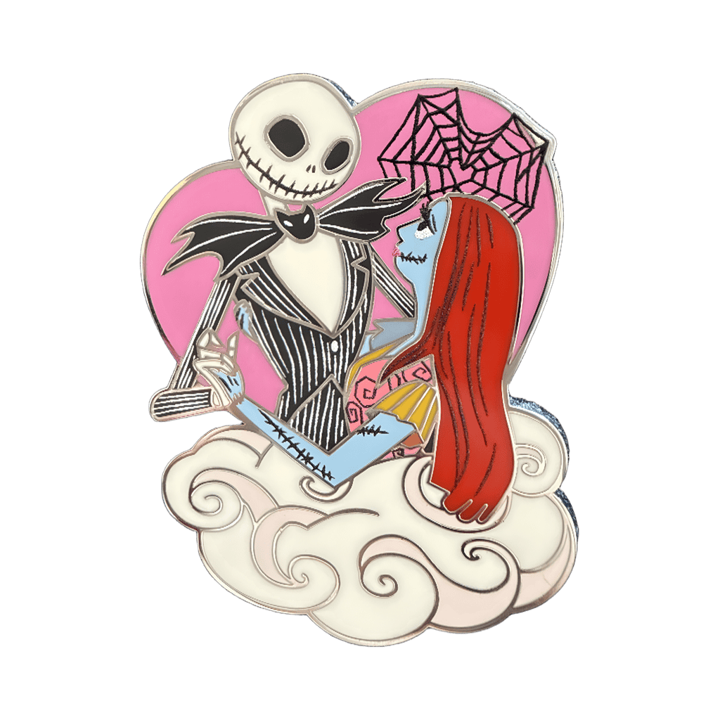 Jack and Sally Disney pin