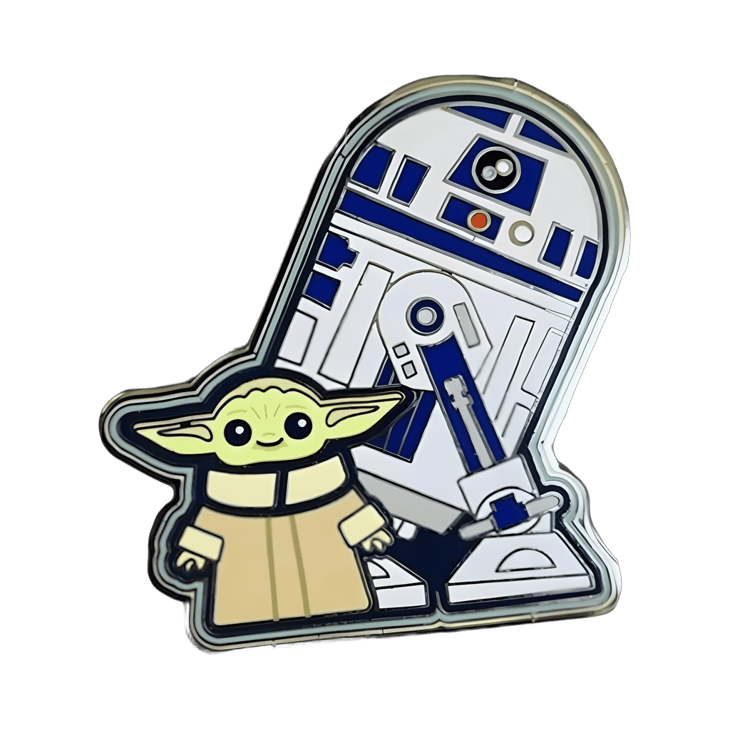 R2-D2 & Grogu Disney pin