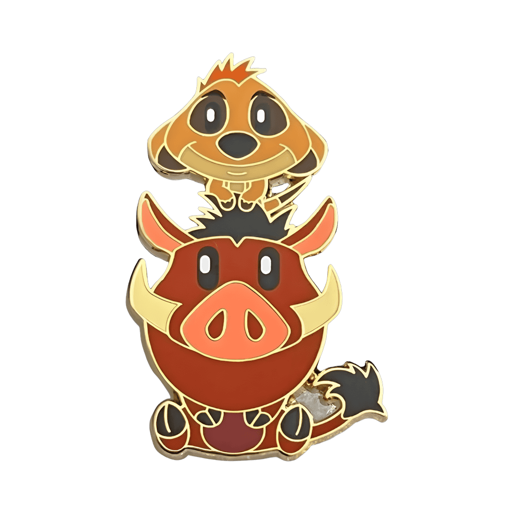 Pumbaa and Timon Disney pin