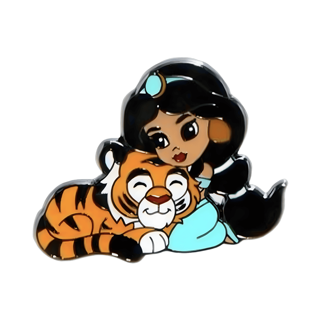 Jasmine with Rajah Disney pin