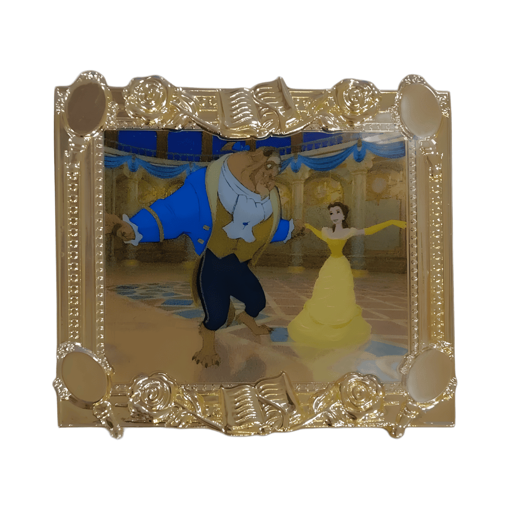 Belle and Beast Disney pin