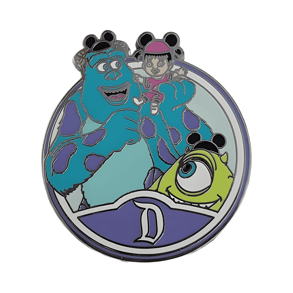Mike, Sulley and Boo Disney pin