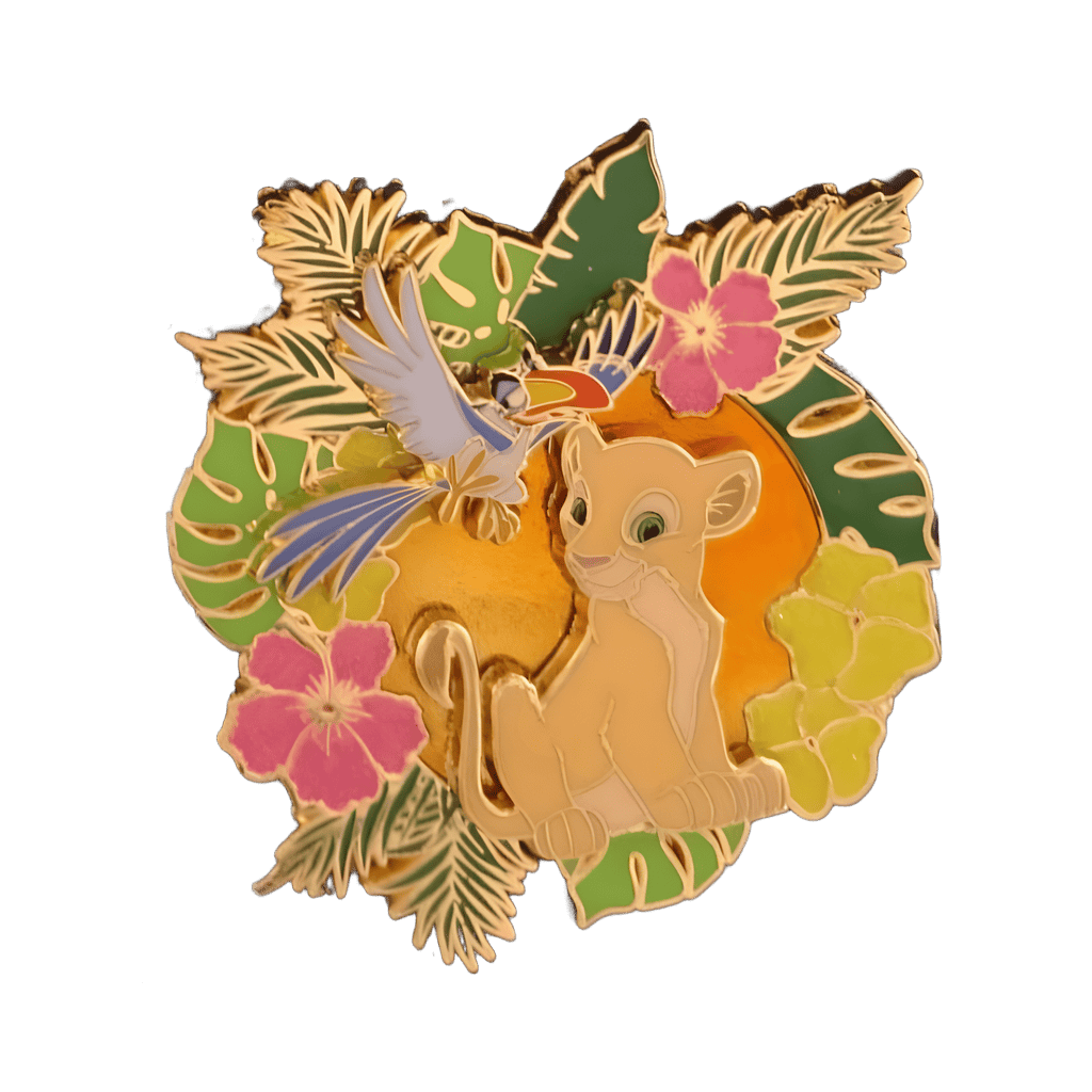 Young Nala & Zazu Disney pin