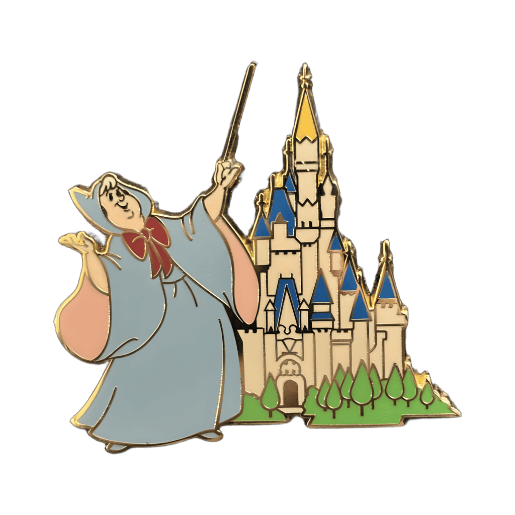 Fairy Godmother at the Castle Disney pin