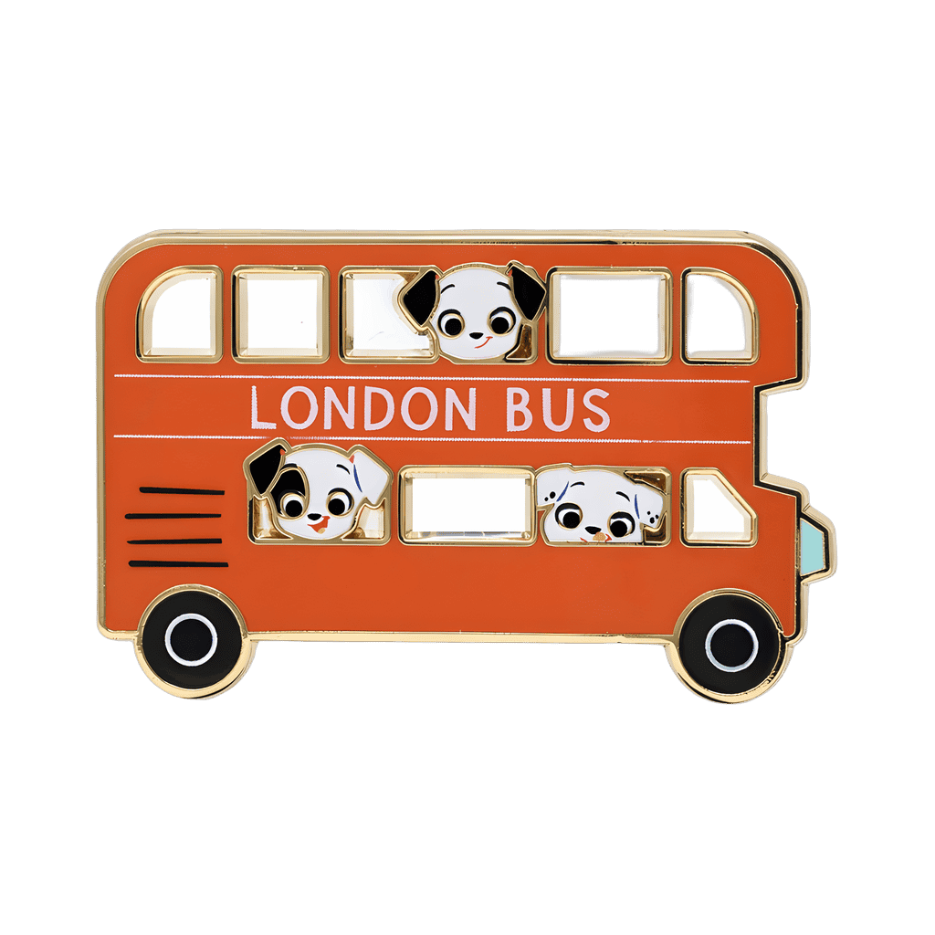 London Bus Disney pin