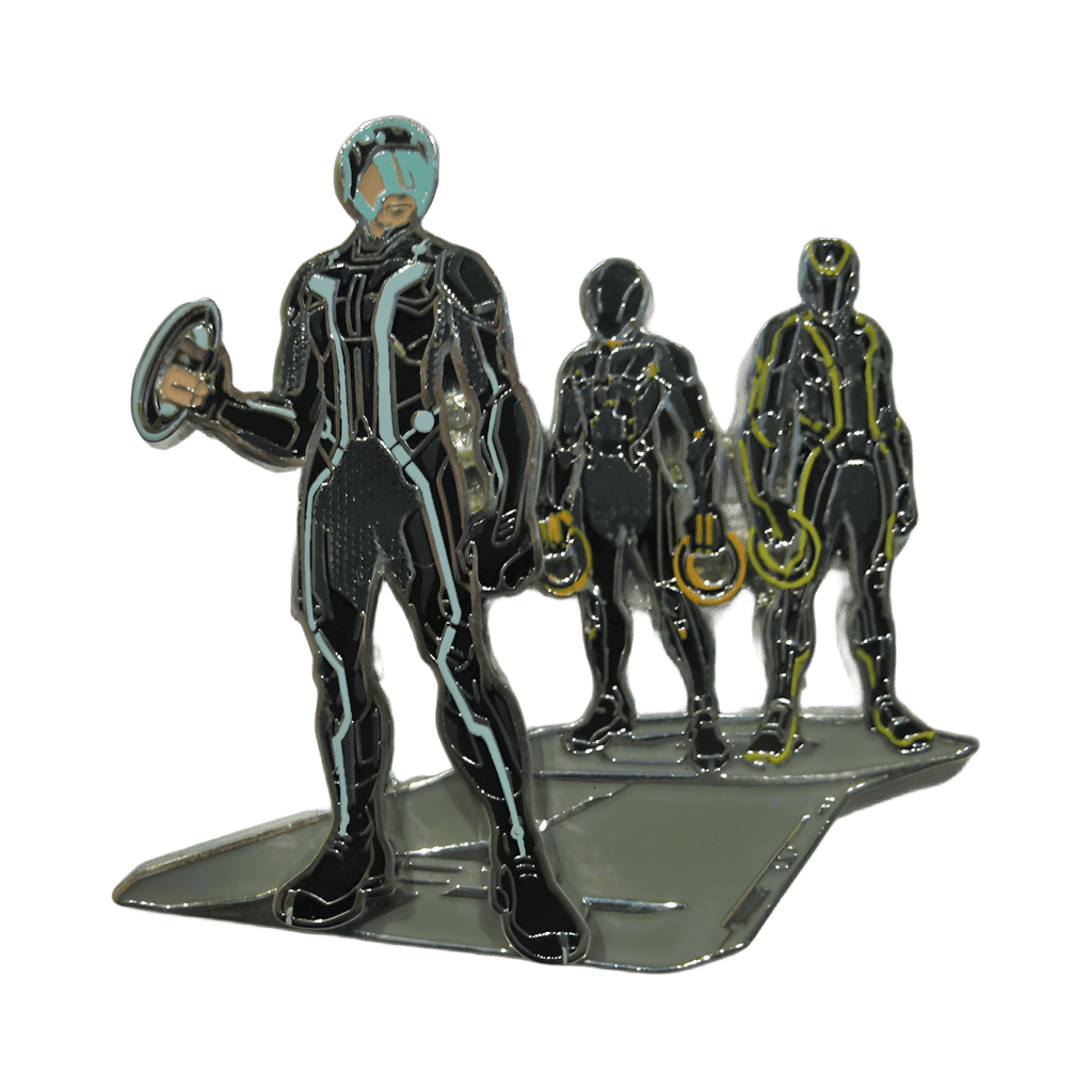 Tron: Legacy Clu, Rinzler, and Sam Disney pin