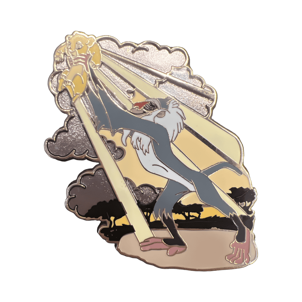 Pin Traders Delight Rafiki holding Simba Disney pin