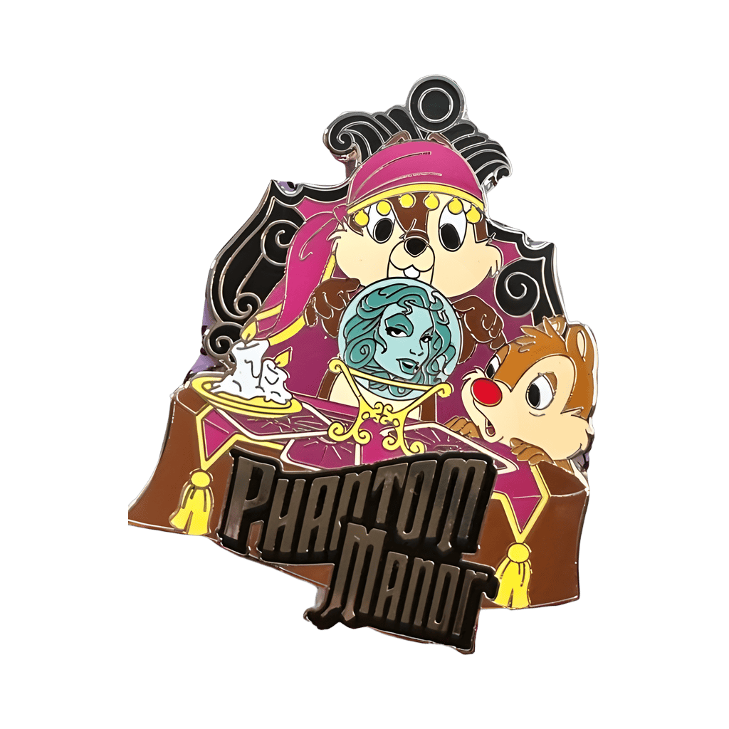 Chip Dale with Madame Leota Disney pin