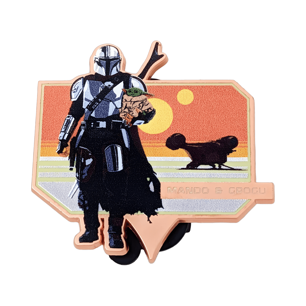 Mandalorian & Grogu Disney pin