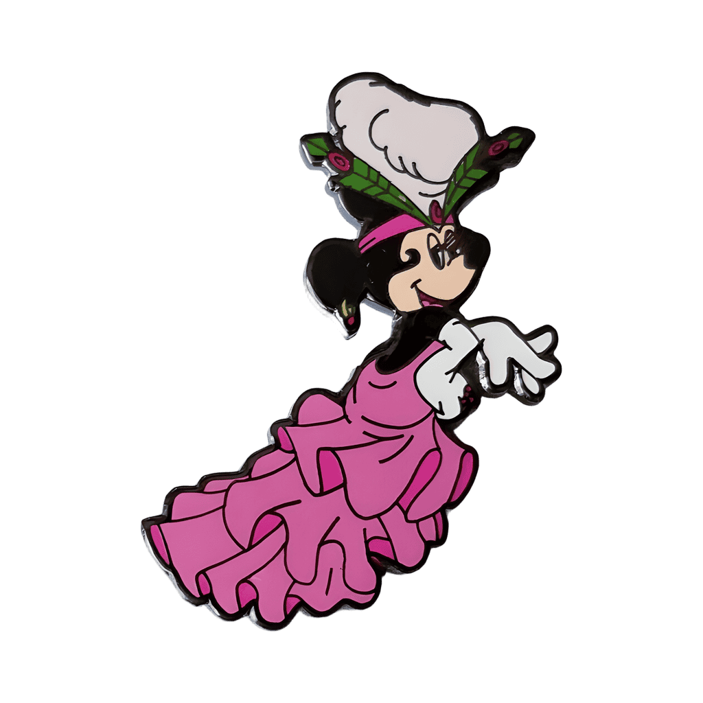 Carmen Miranda Pink Dress Minnie Disney pin
