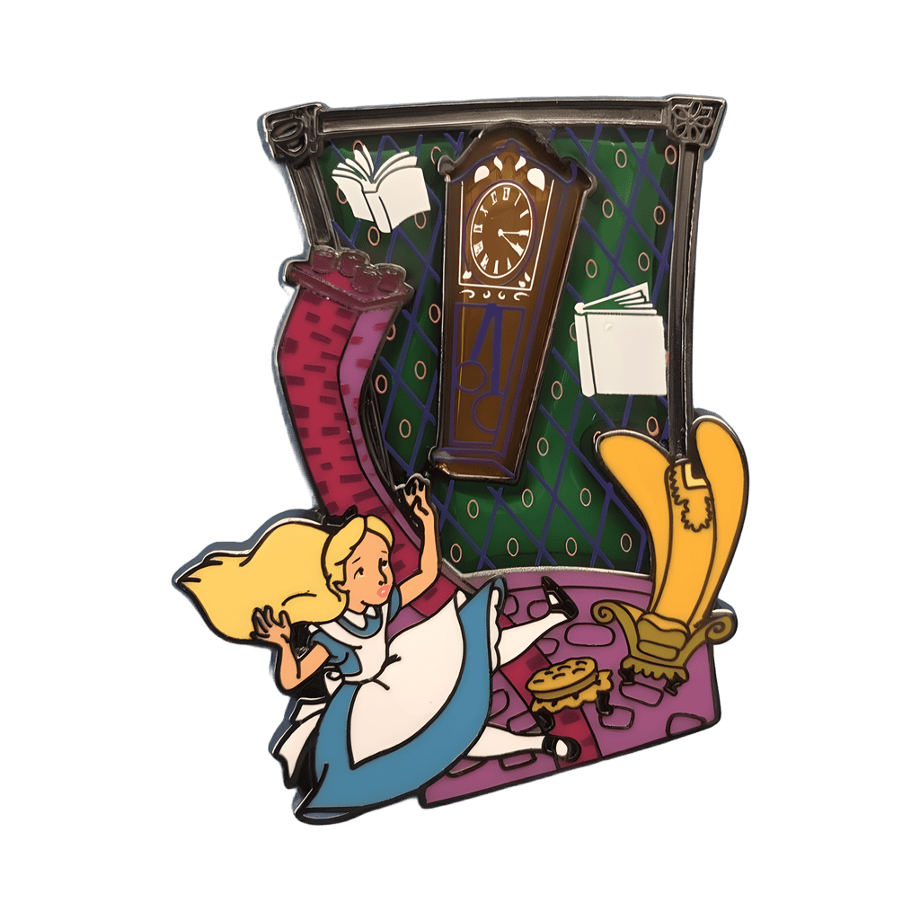 Version 3 - Brown Clock Disney pin