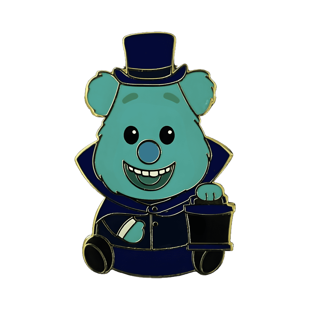 Fozzie Bear Dressed as the Hatbox Ghost - Chaser Disney pin