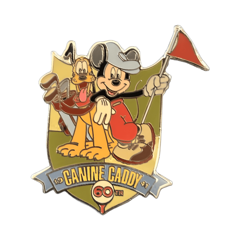 Canine Caddy 60th - Disney Gallery Disney pin