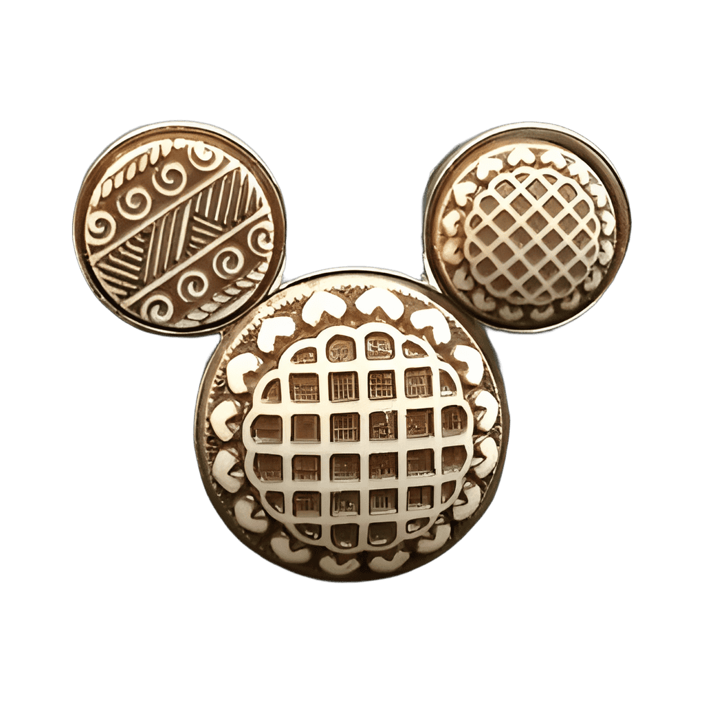Mickey Icon Tribal Design Disney pin