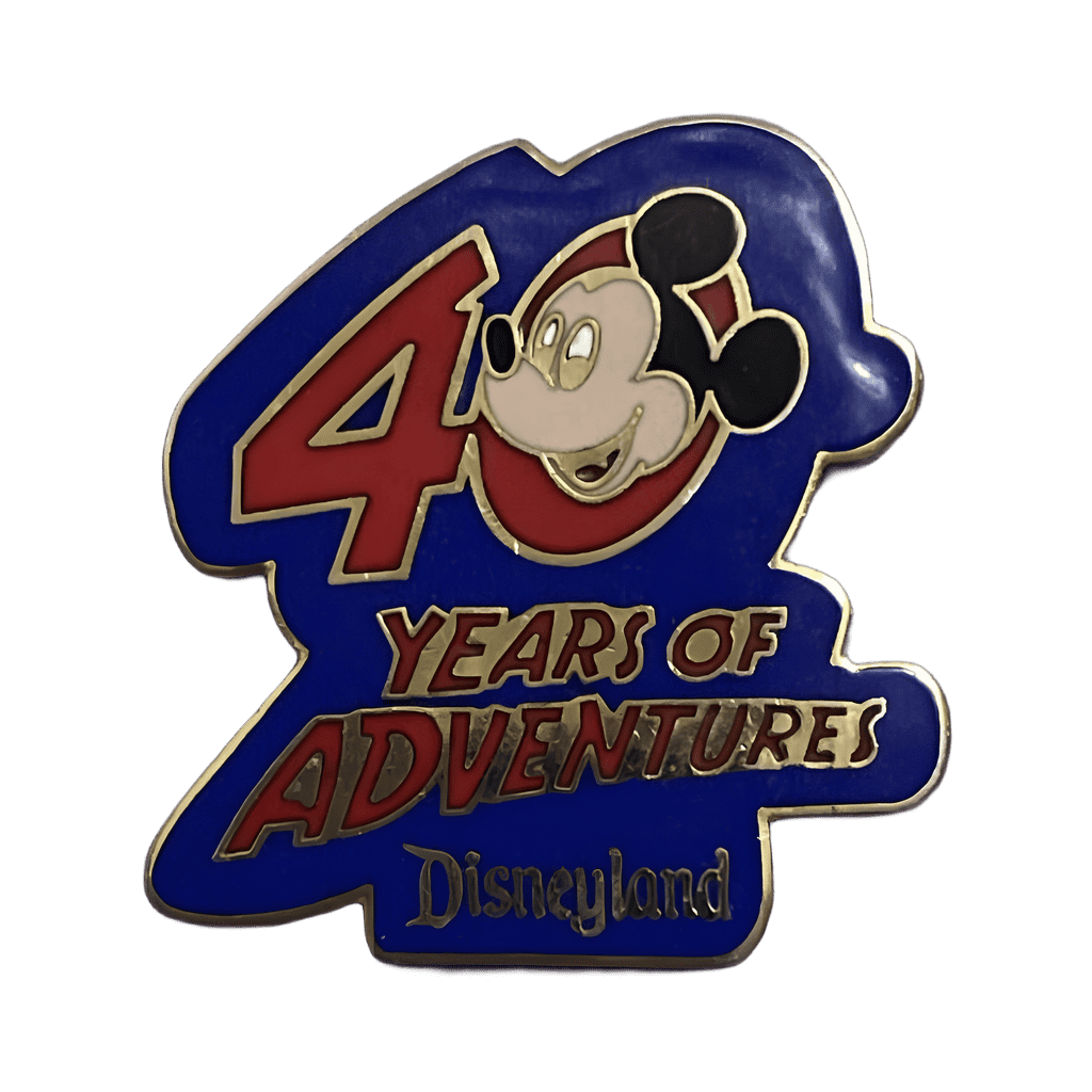 40 Years of Adventure - Mickey Mouse Disney pin