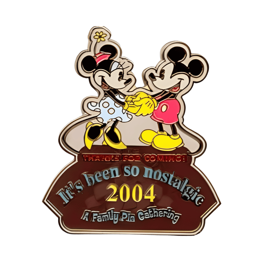 Mickey and Minnie Disney pin