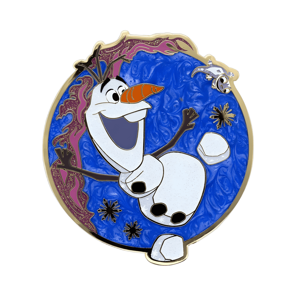 Olaf & Bruni Disney pin
