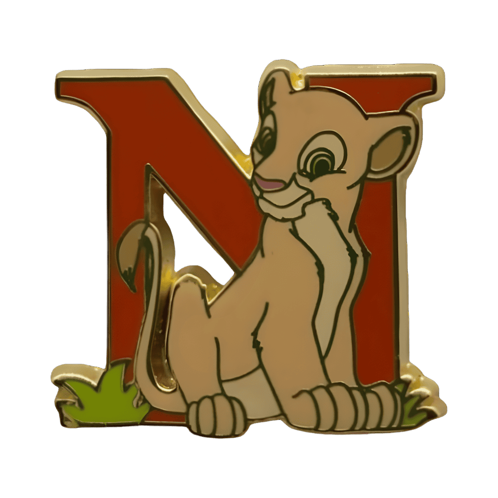 Letter N - Nala Disney pin