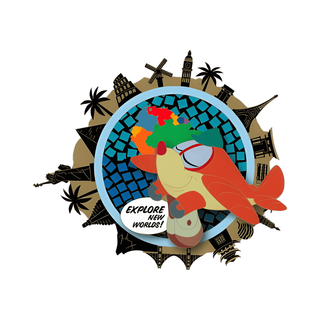Pedro (The Mail Plane) Disney pin