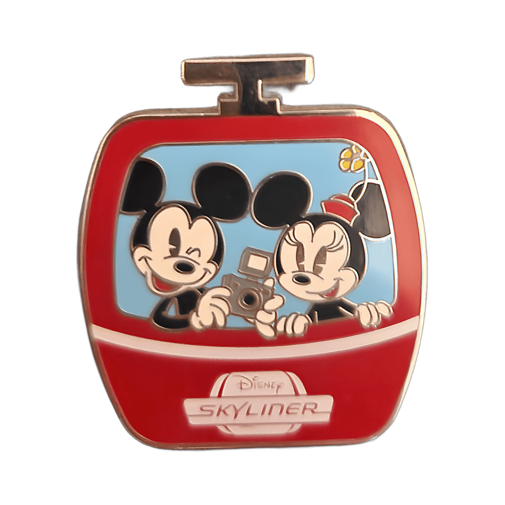 Mickey and Minnie Disney pin