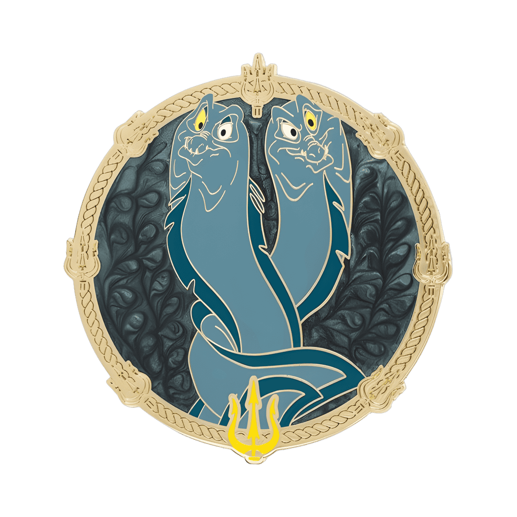 Flotsam and Jetsam Disney pin