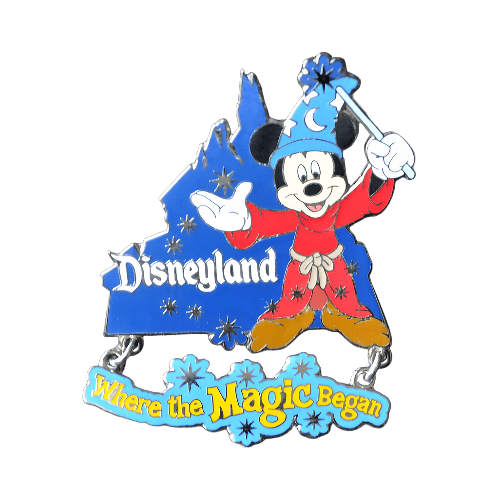 Sorcerer Mickey Dangle Disney pin