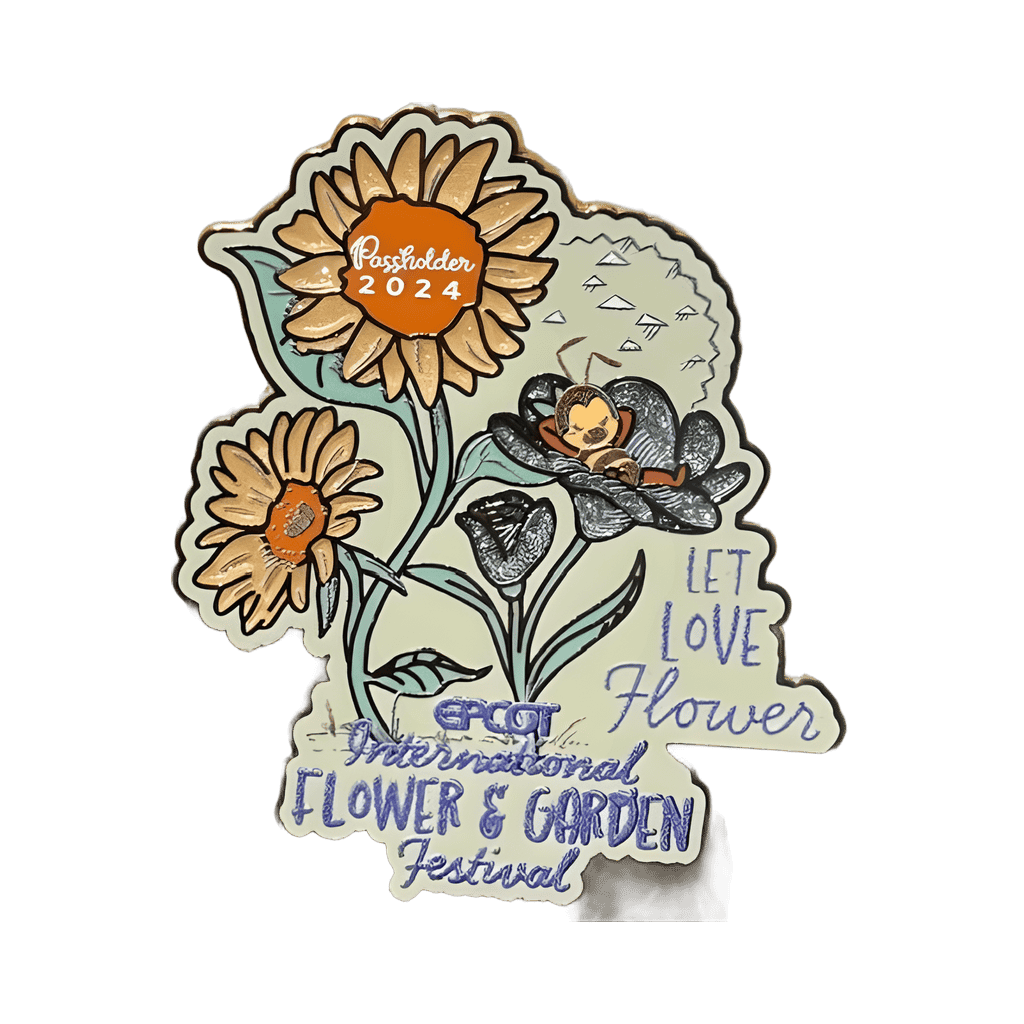 Spike the Bee Passholder (LR) Disney pin