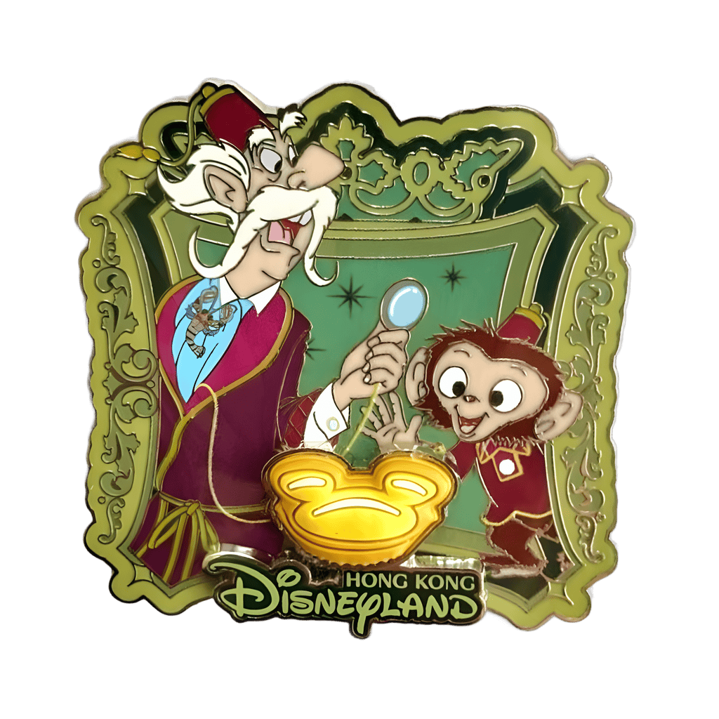 Lord Henry Mystic and Albert's Egg Tart Disney pin