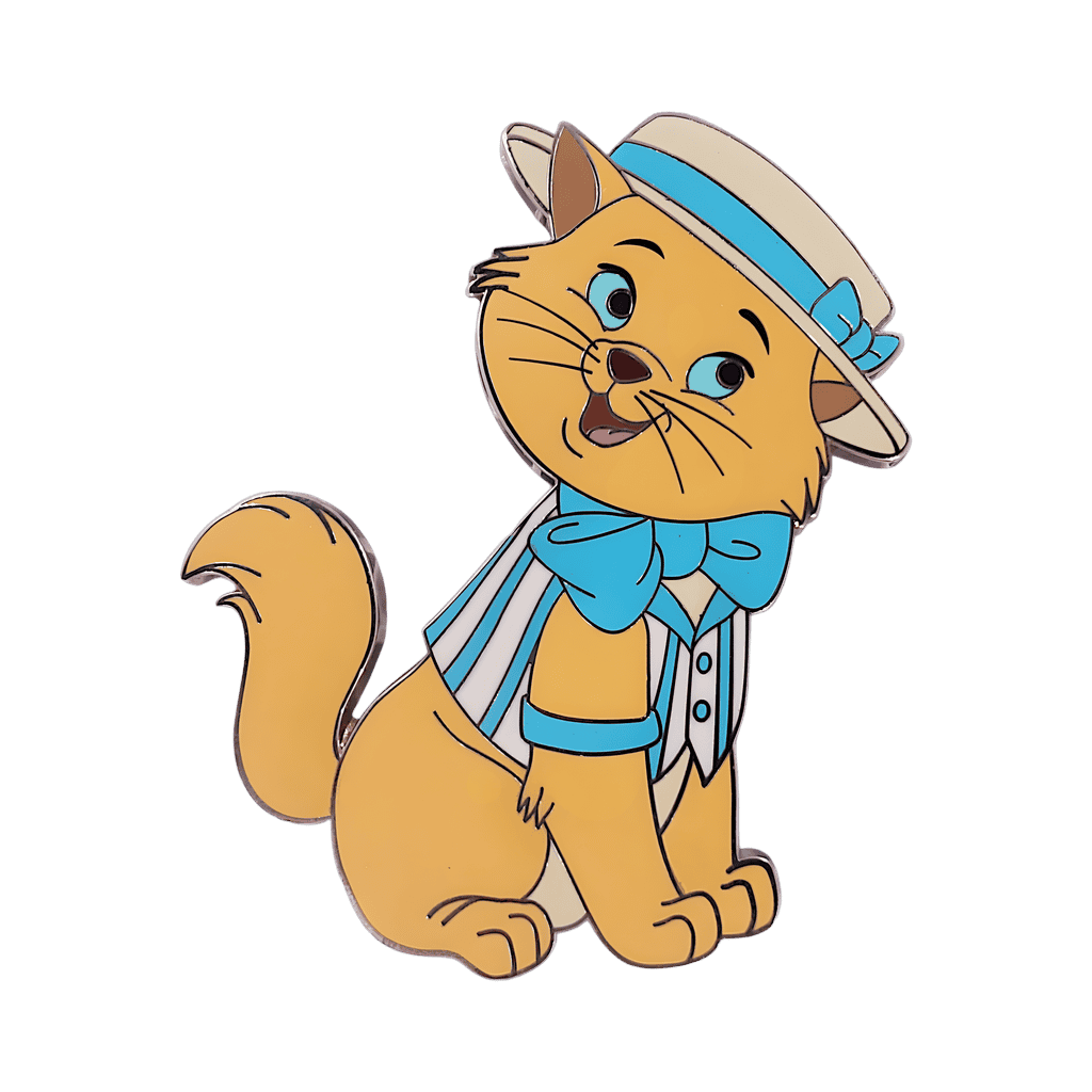 Toulouse as Dapper Dan in Blue Disney pin