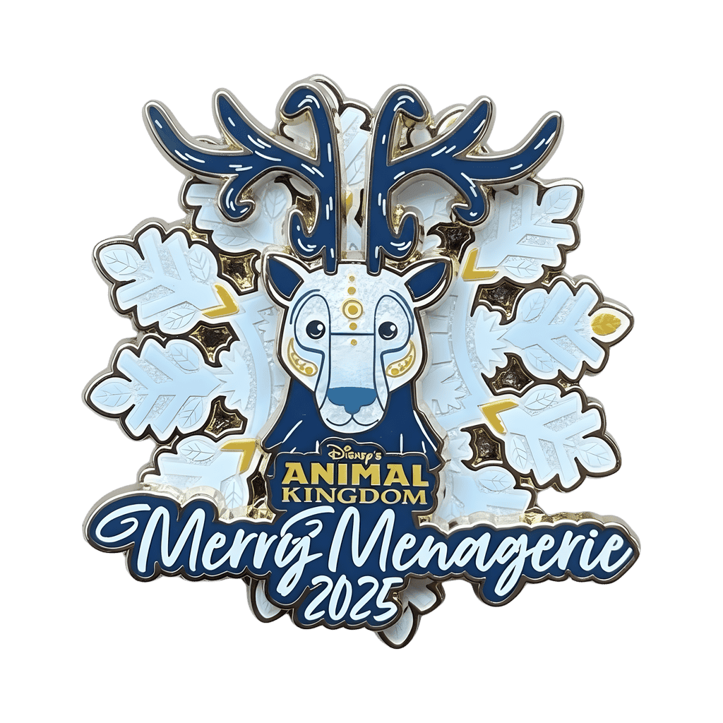 Reindeer Merry Menagerie 2025 Spinner DAK Disney pin