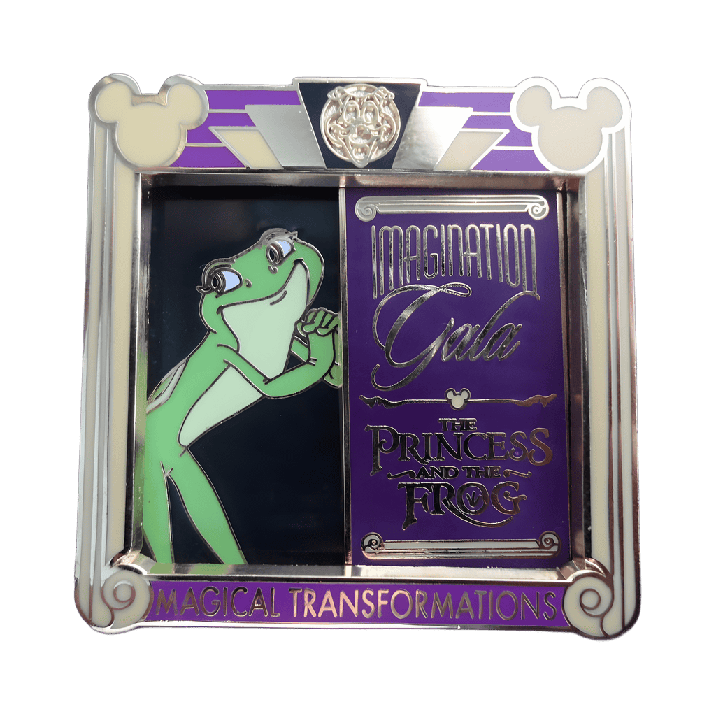 Magical Transformations Boxed Slider Set - Tiana as Frog to Human Disney pin