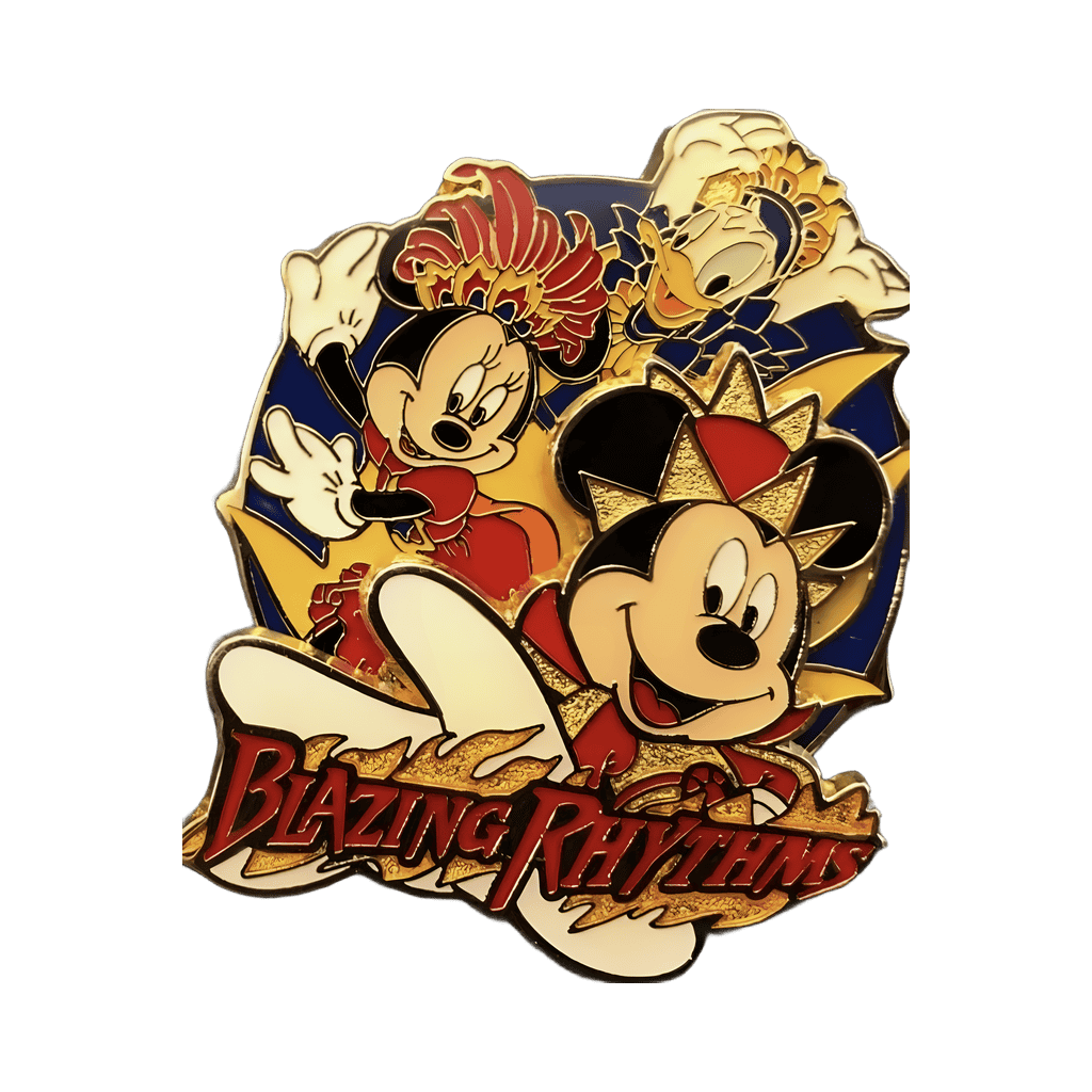 Blazing Rhythms - Mickey, Minnie & Donald Disney pin
