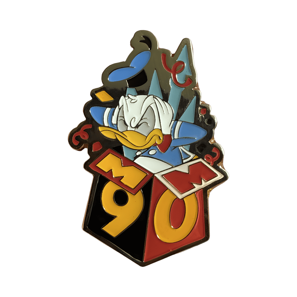 Angry Celebration Donald Disney pin