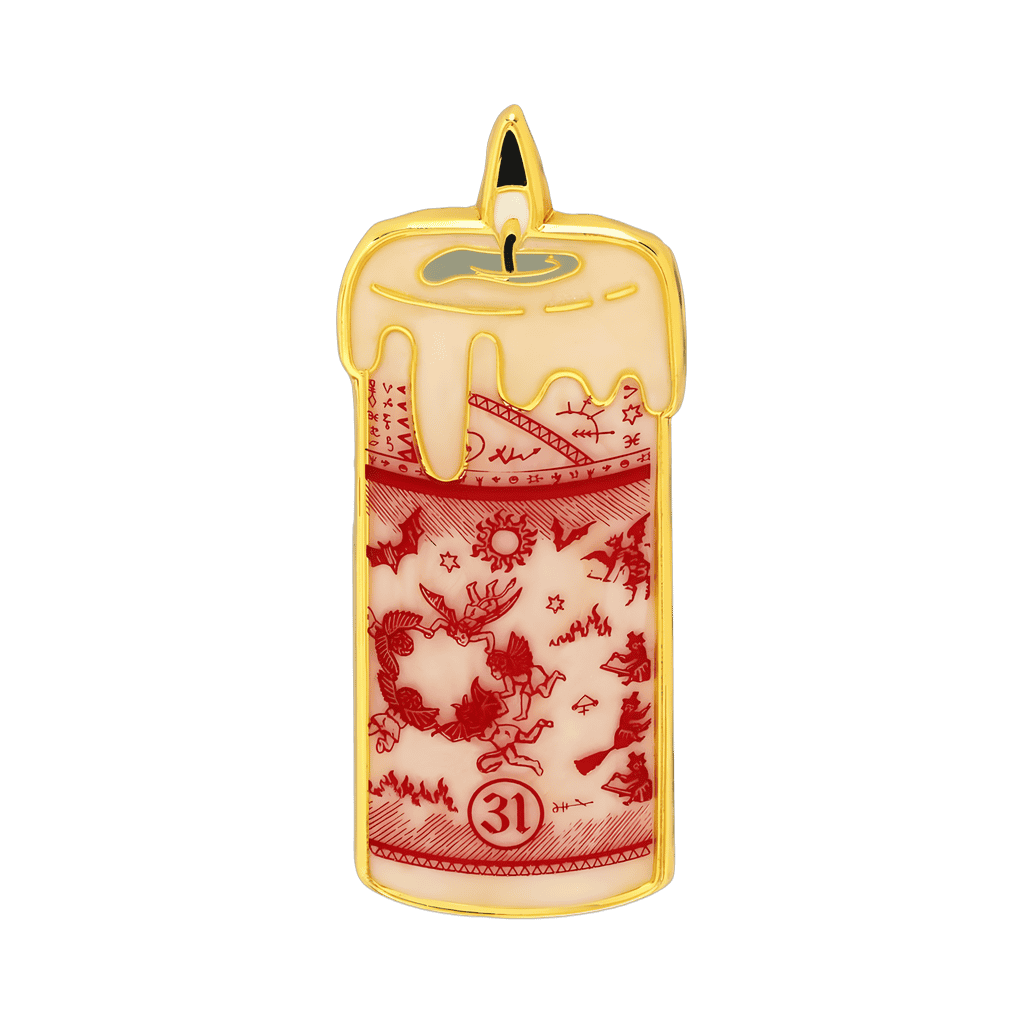The Black Flame Candle Disney pin