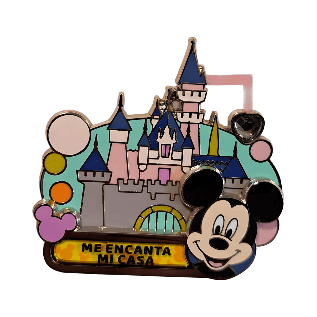 Me Encanta Mi Casa (Mickey Mouse and Sleeping Beauty Castle) Disney pin