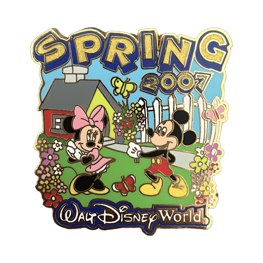 Minnie and Mickey Disney pin