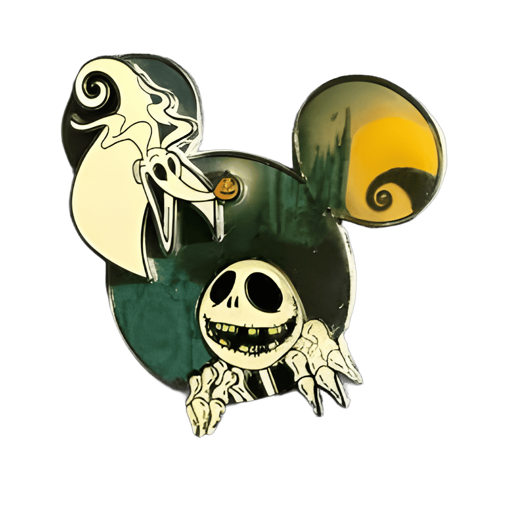 Jack Skellington & Zero with Disney World Haunted Mansion Disney pin
