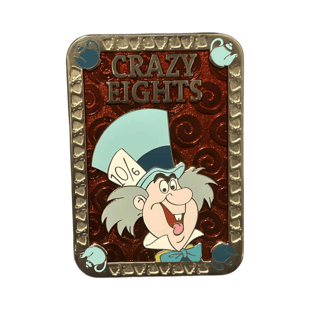 Mad Hatter: Crazy Eights Disney pin