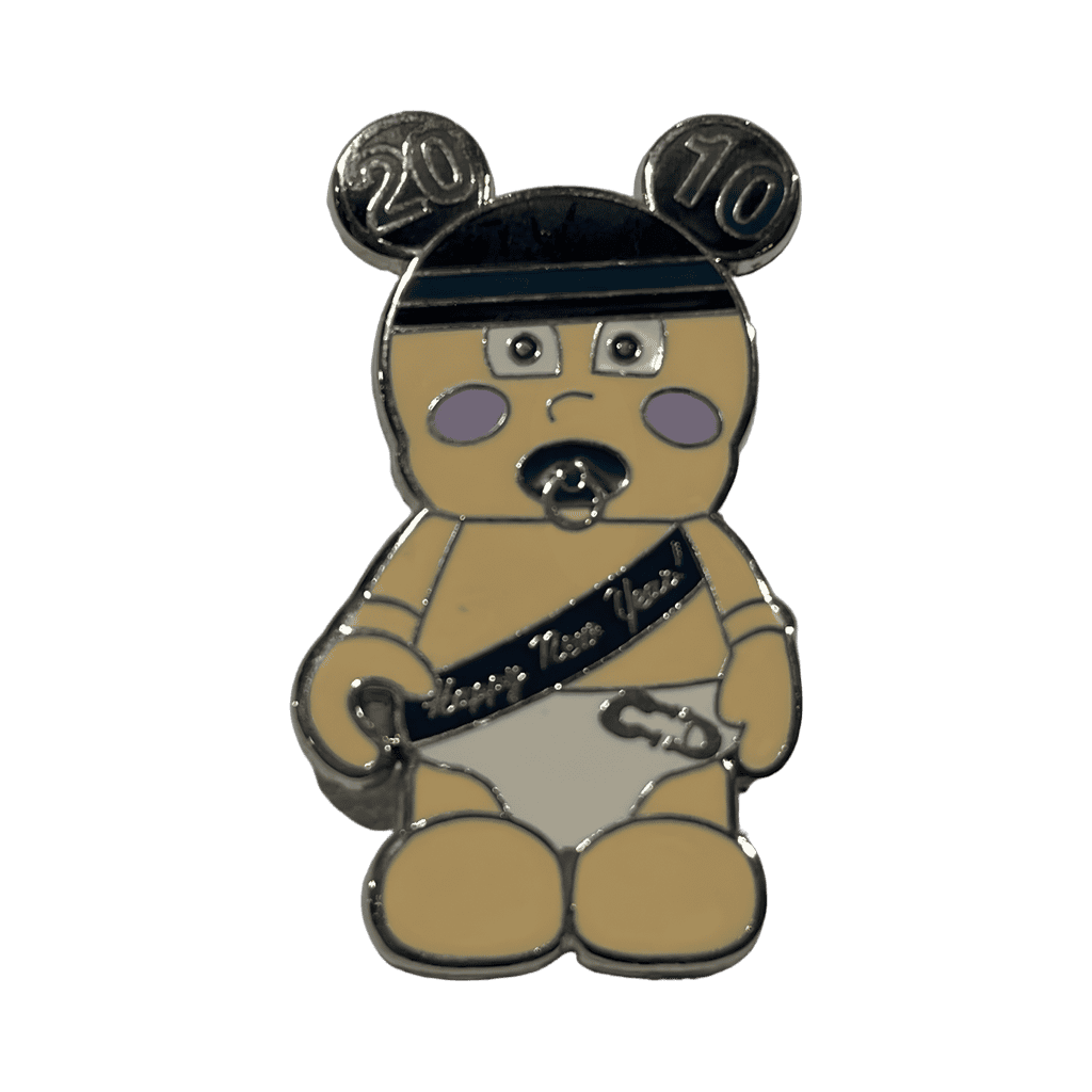 2010 Happy New Years Baby Vinylmation Disney pin