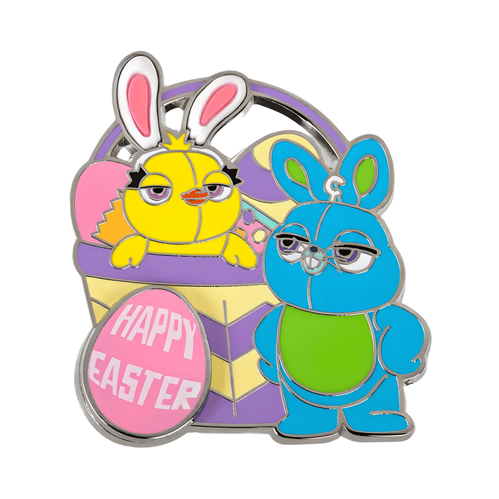 Happy Easter - Duck and Bunny Disney pin