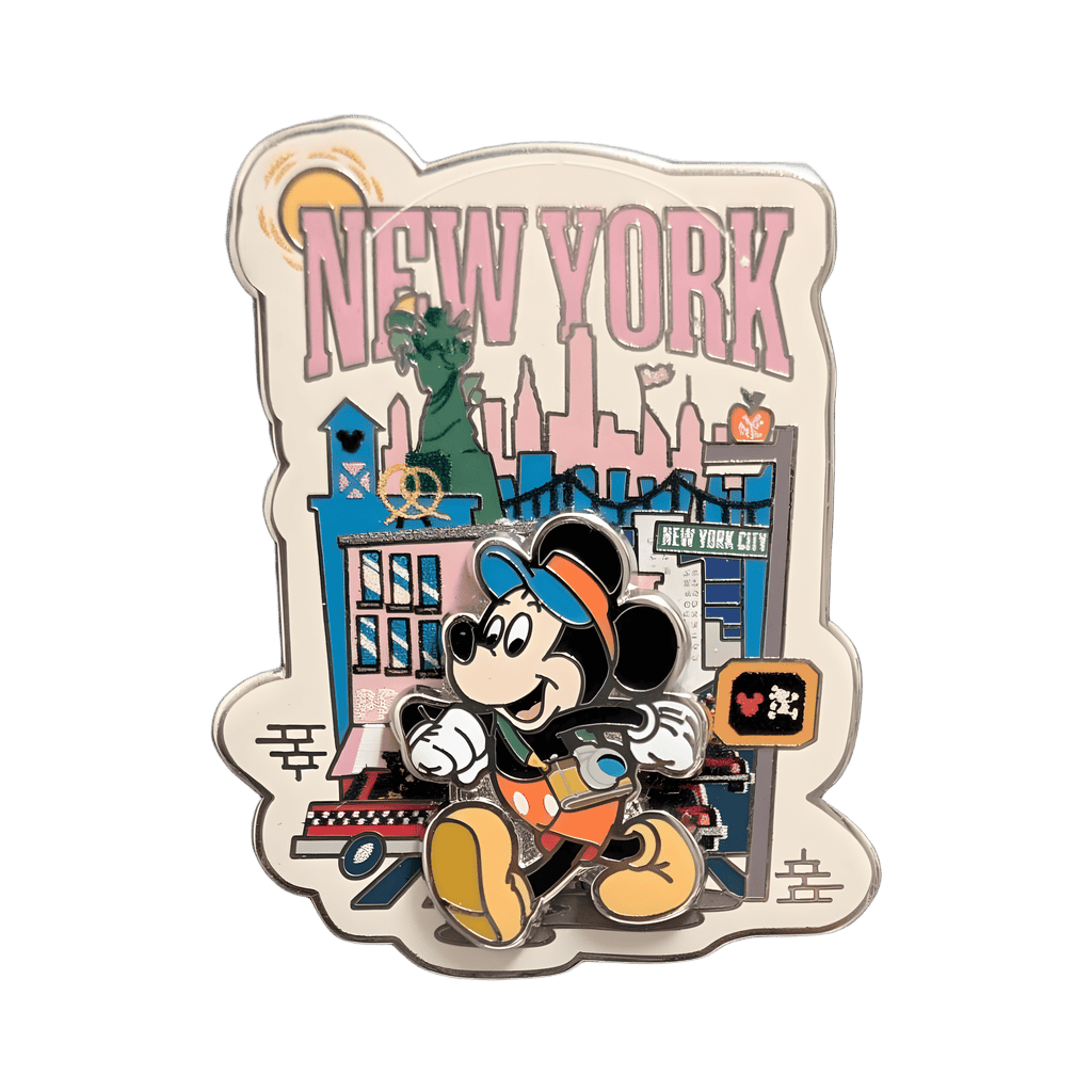 Tourist Mickey in New York Disney pin