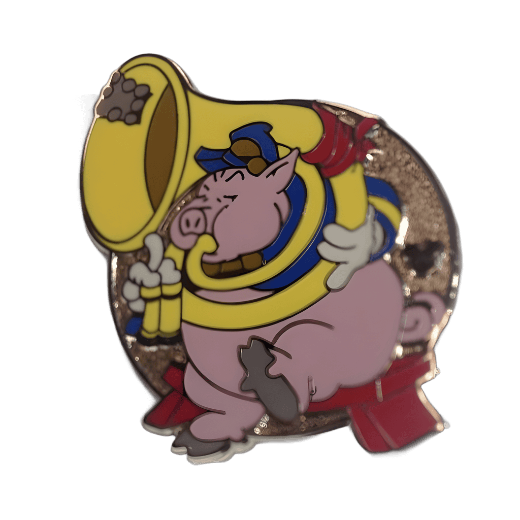 Peter Pig on Sousaphone COMPLETER Disney pin