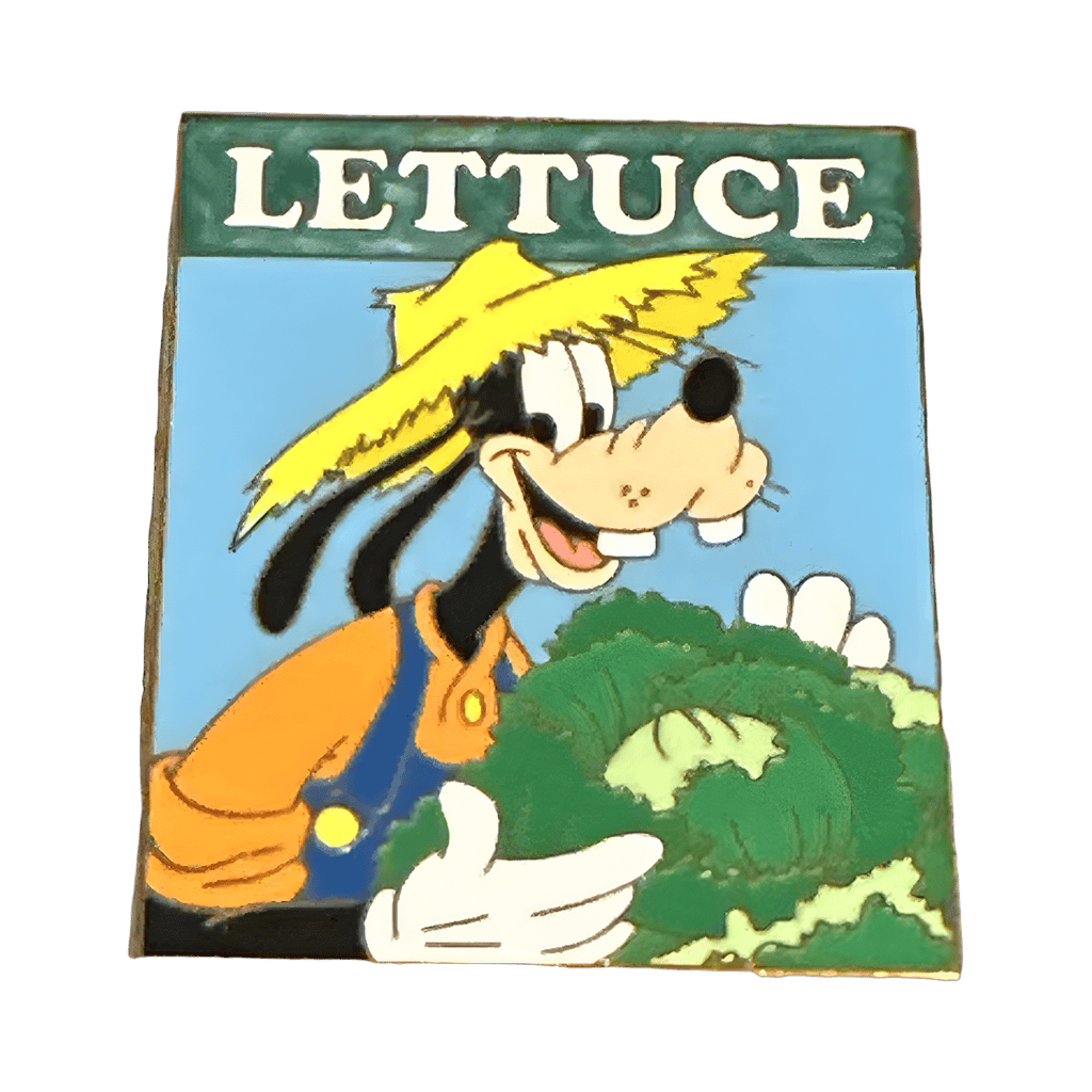 Goofy with Lettuce Disney pin