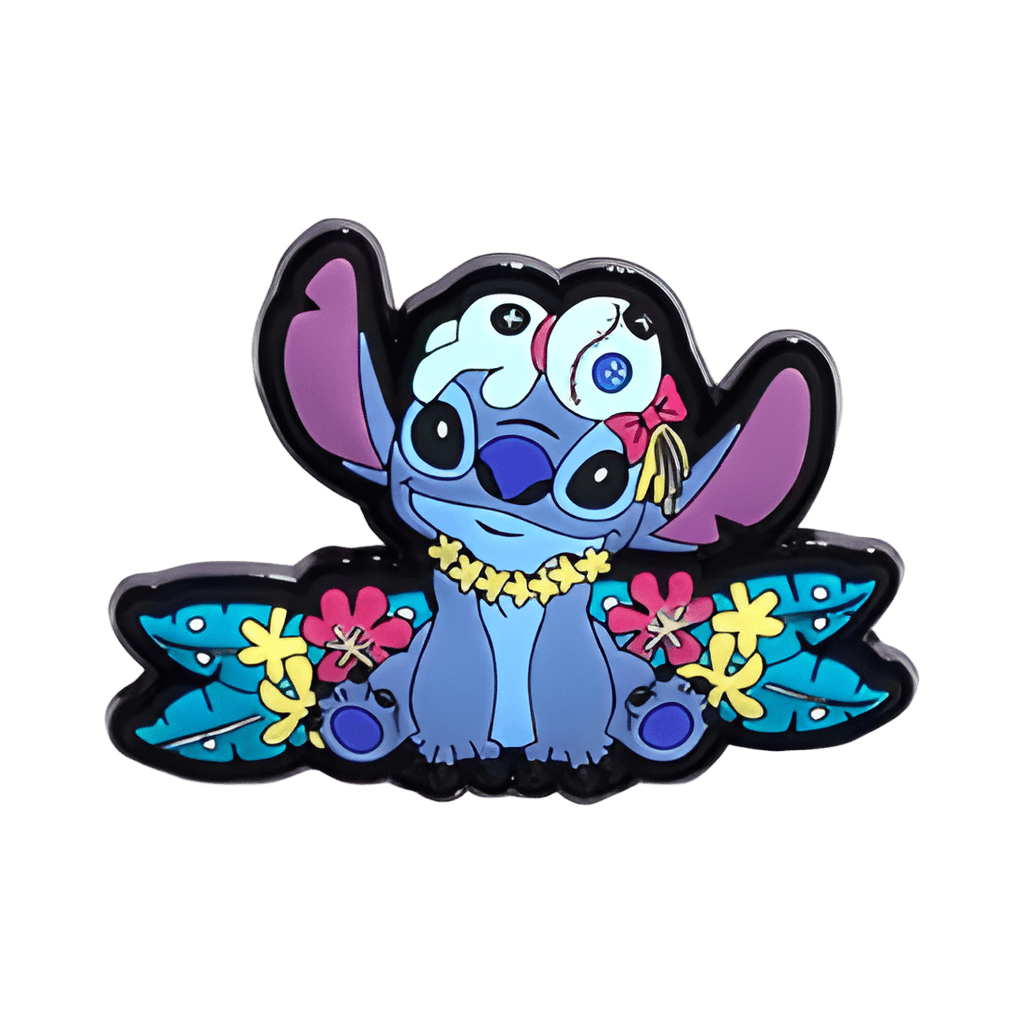 Stitch with Scrump on Head Disney pin